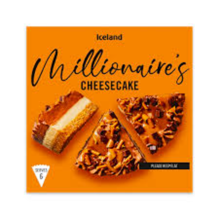 Iceland Millionaires Cheesecake 450g