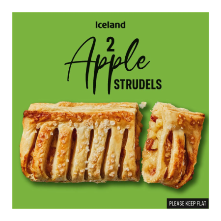 Iceland Apple Strudel 600g