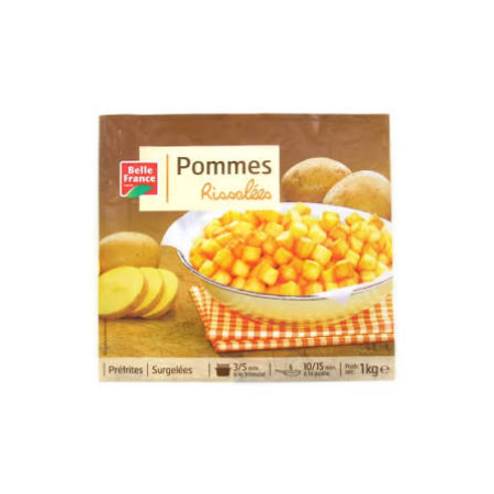 Bella France Pommes Rissolees- Potatoes Fried 1Kg