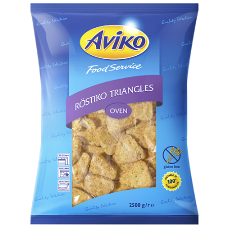 Aviko Oven Hashbrowns Rosti Triangle 2.5kg