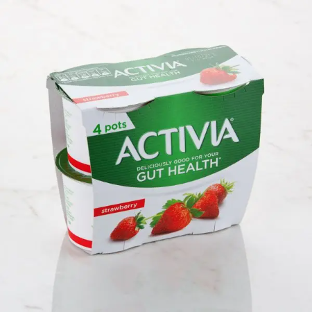 Activia Strawberry Yogurt 125g x 4