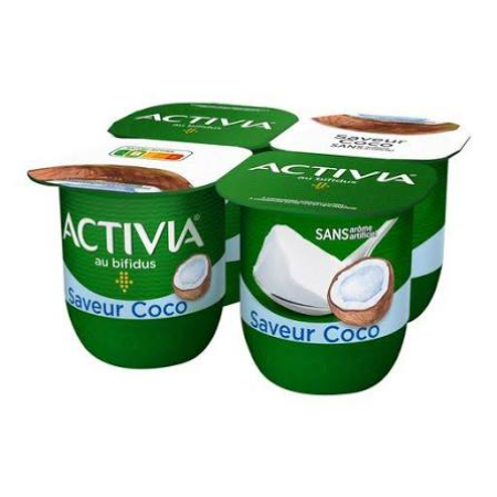 Activia Coconut Yogurt 125g x 4