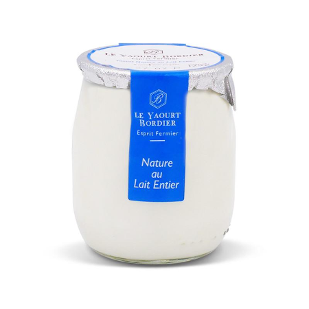 Bordier Plain Whole Milk Yogurt 125g