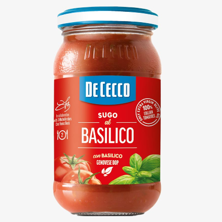 De Cecco Basilico Sauce 200g