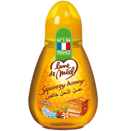 Lune De Miel Bio Liquid Flower Honey Jar 250g