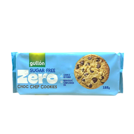 Gullón Cookies Choco Chip No sugar 125g