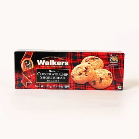 Walkers Shortbread Chocolate Chip Biscuits 125g