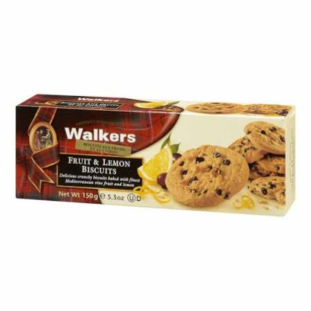 Walkers Fruit & Lemon Biscuits 150g