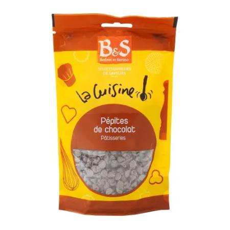 B&S Pépites de Chocolat Dark Chocolate Chips 125g 