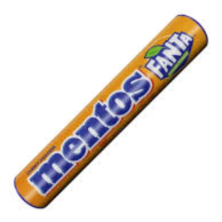 Mentos Fanta Orange Roll 150g x 3