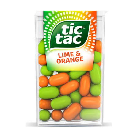 Tic Tac Orange And Lime 54g