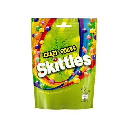 Skittles Crazy Sours Bag 318g