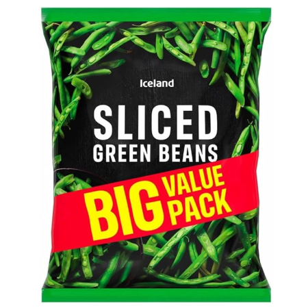Iceland Sliced Green Beans 1kg