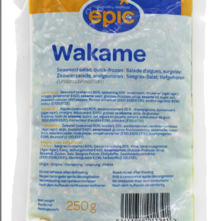 Epic Wakame Frz 250g