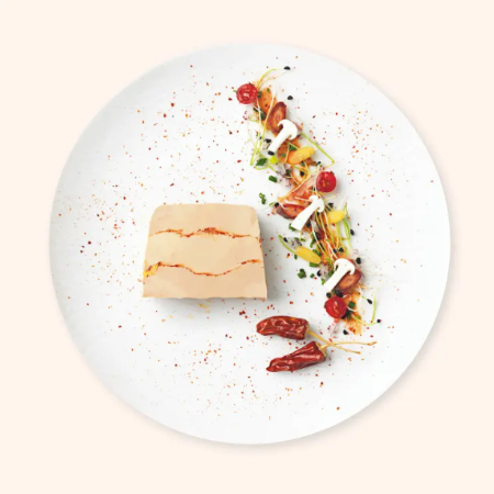 Rougié Duck Foie Gras with Espelette Pepper 500g