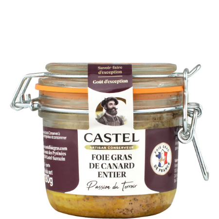 Castel Whole Duck Foie Gras 180g