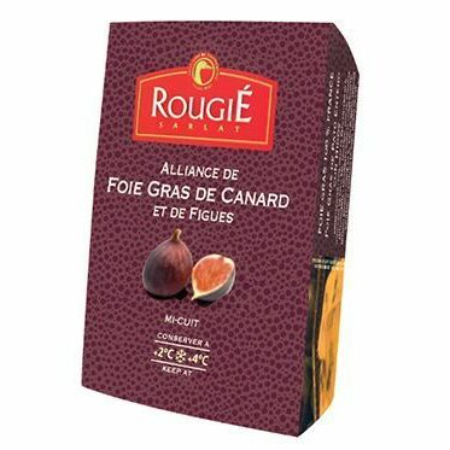 Rougié Whole Duck Foie Gras with Fig 180g