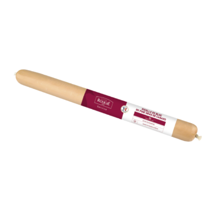 Rougié Half-Cooked Duck Foie Gras Block (Ficelle) 400g