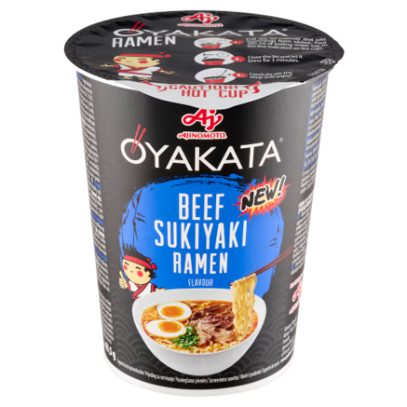 Oyakata Instant Noodle Sukiyaki Beef Cup 63.5g