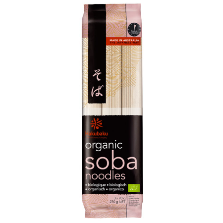 Hakubaku Organic Soba Noodles 270g