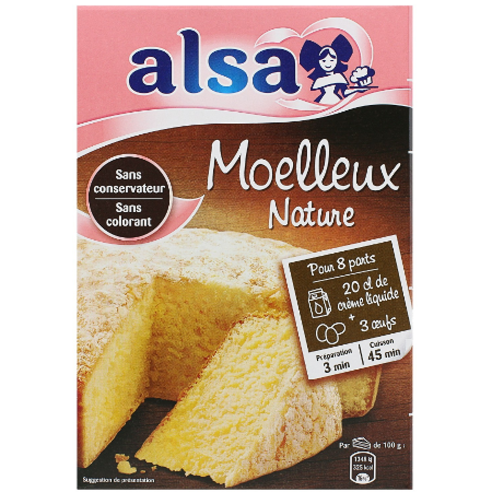 Alsa Plain Sponge Cake Mix 435g