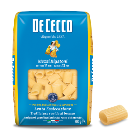 De Cecco Mezzi Rigatoni 500g