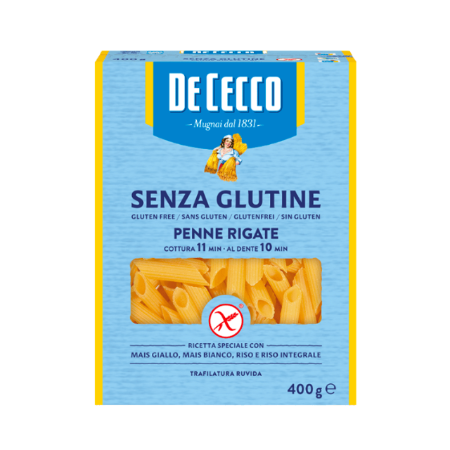 De Cecco Penne Rigate Gluten Free 400g