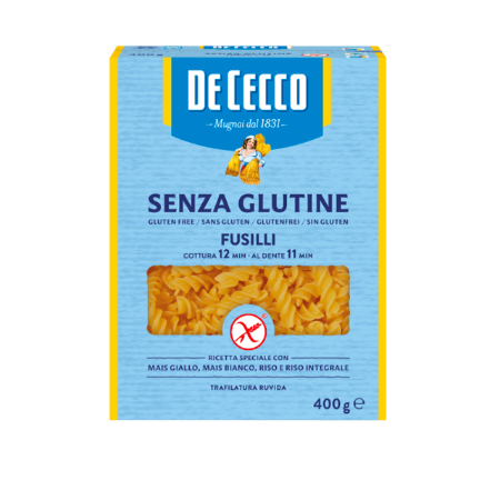 De Cecco Fusilli Gluten Free 400g