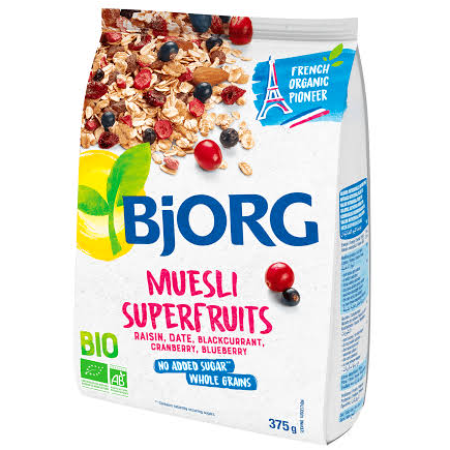 Bjorg Superfruit Muesli 375g