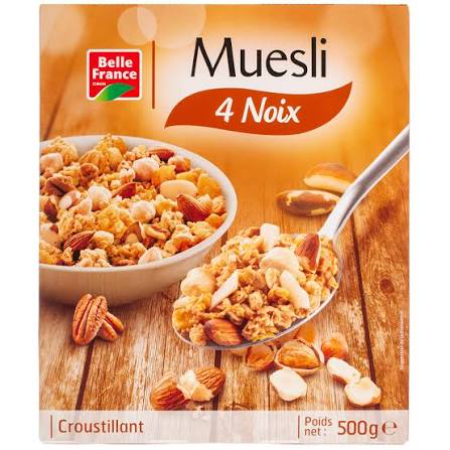 Belle France Crunchy Nuts Muesli 500g