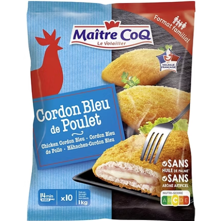 Maître CoQ Cordons Bleu De Poulet 1kg