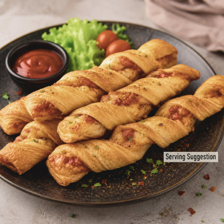 Twist Mexican Style Cheese & Tomato Pastry 5 pc