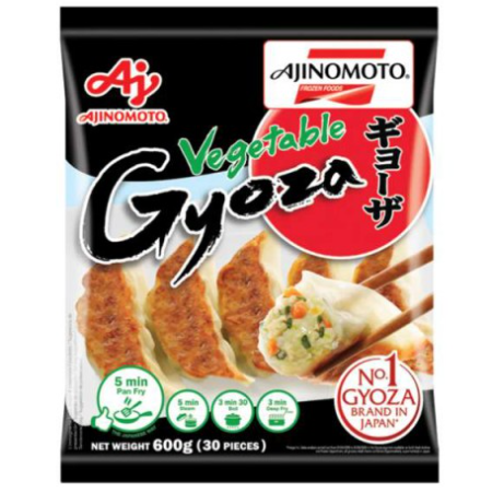 Ajinomoto Vegetable Gyoza 600g 30Pc