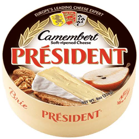 Président Camembert Cheese 8 PC 240g 