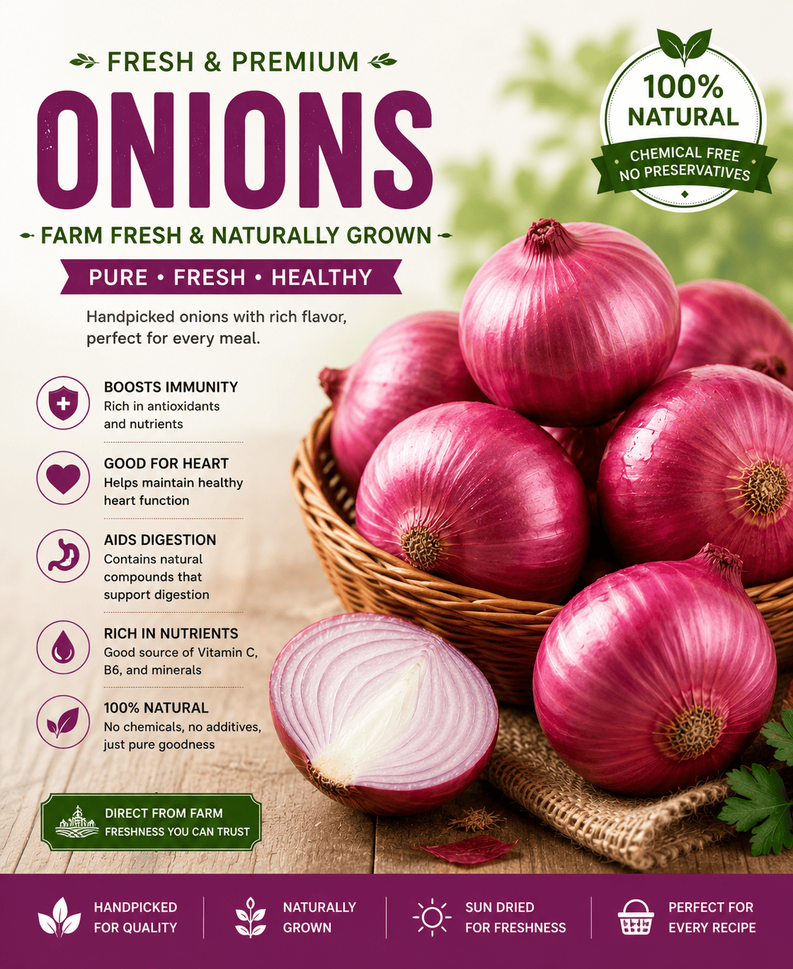 Onion - Natural