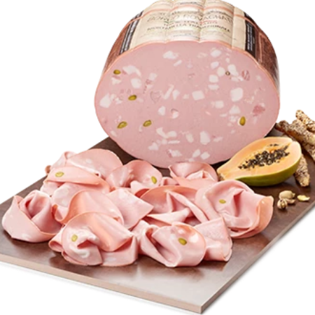 Belle France Sliced Mortadella with Pistachios 100g