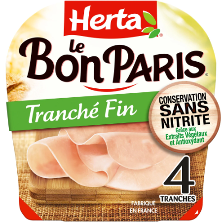 Herta Bon Paris Fine Ham – 4 Slices 120g