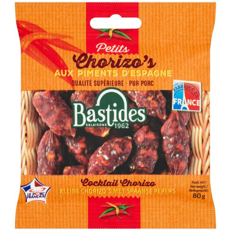 Bastides Mini Chorizos with Chilli 80g