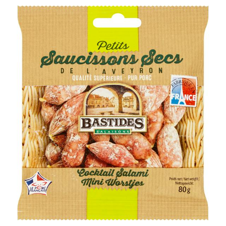 Bastides Saucisson Sec Salaisons 80g 