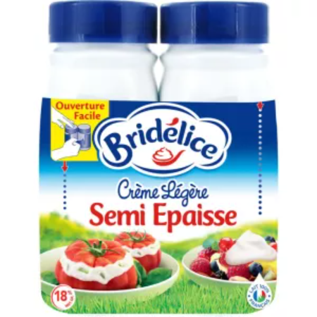 Bridélice Light Cooking Cream 2 X 25ml