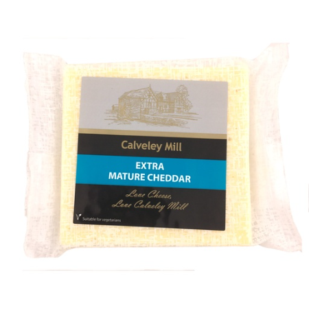Calveley Mill White Extra Mature Cheddar 200g