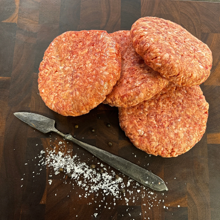 Pure Angus Beef Burgers 180g x 4