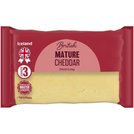 Iceland Mature Cheddar 400g