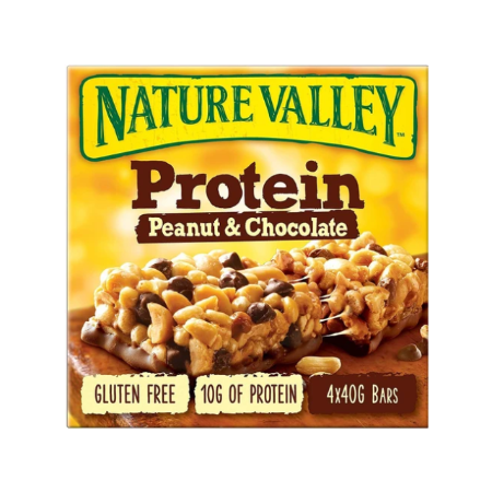 Nature Valley Protein Peanut & Chocolate Bars 4 x 40g