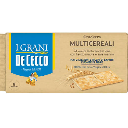 De Cecco Multicereali Crackers 250g