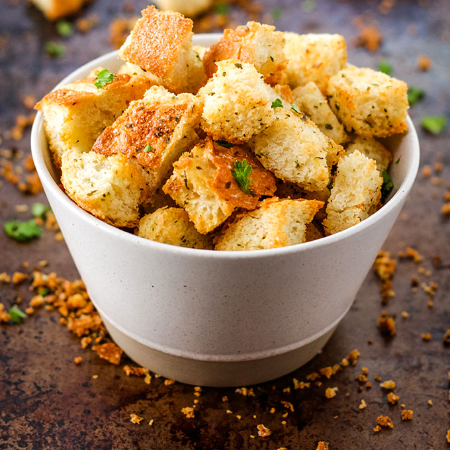 Garlic Flavoured Croutons 75g
