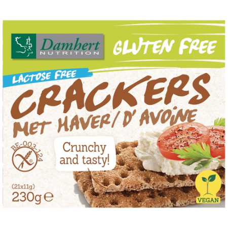 Damhert Gluten Free Oat Crispbread 230g