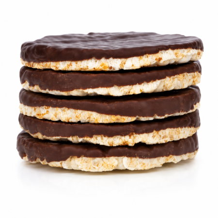 Damhert Gluten Free Rice Crackers with Chocolate 100g