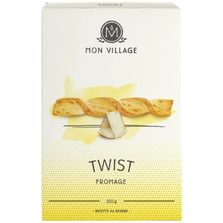 Mon Village Cheese & Butter Twist 100g