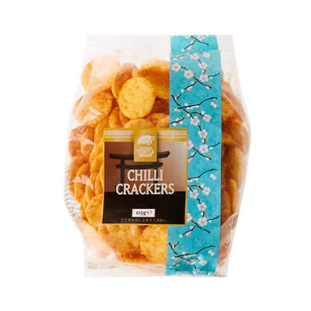 Golden Turtle Spicy Rice Crackers 115g